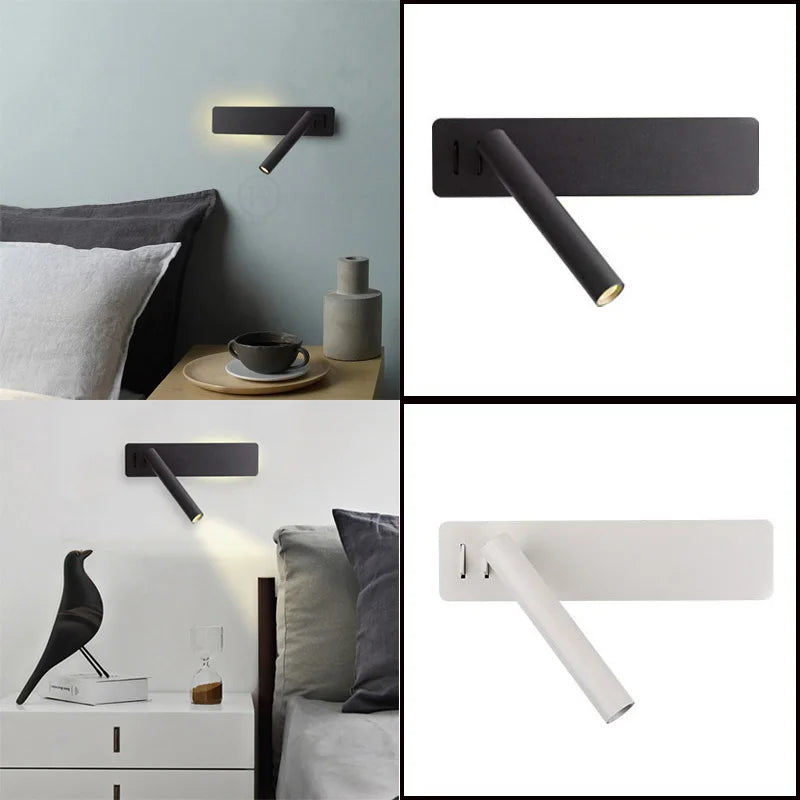 Nova Minimalist Bedside Wall Light