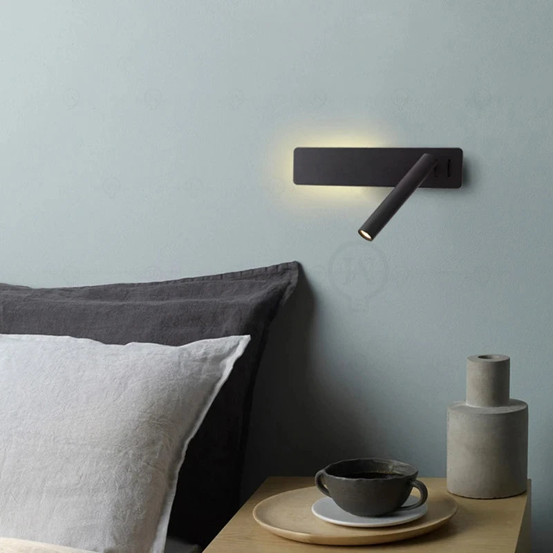 Nova Minimalist Bedside Wall Light